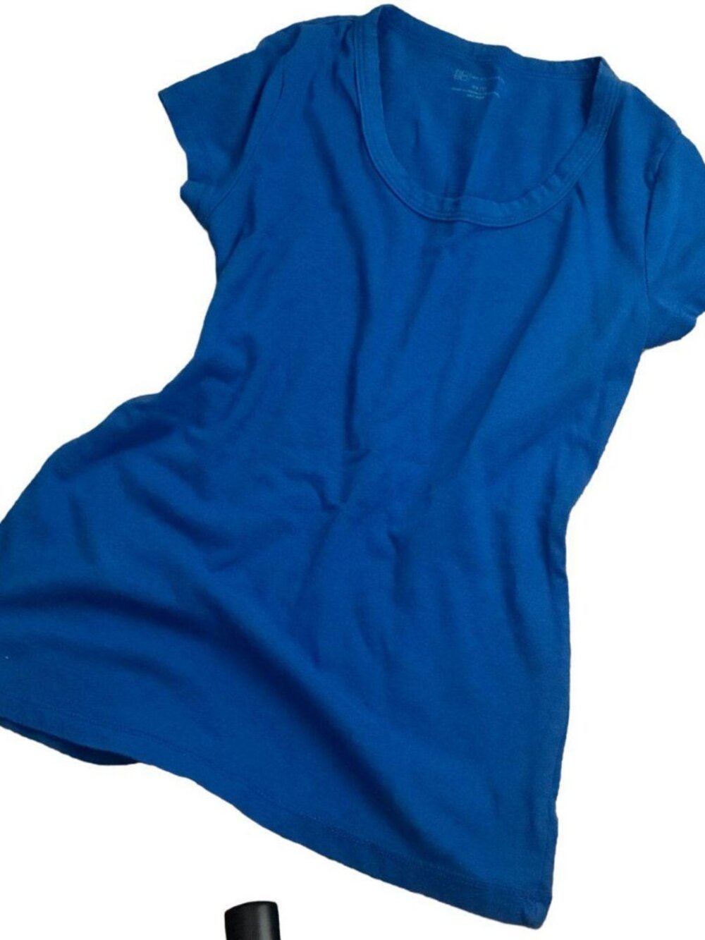 No Boundaries Blue Scoop Neck T-Shirt XS